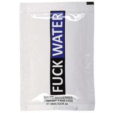 Fuck Water Original H2O Lube .5 Pillow - Eros Fine Goods