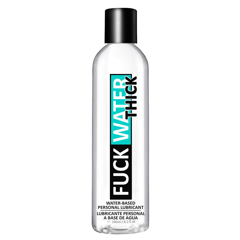 Fuck Water Thick Clear Water Based Lubricant 8oz - Eros Fine Goods