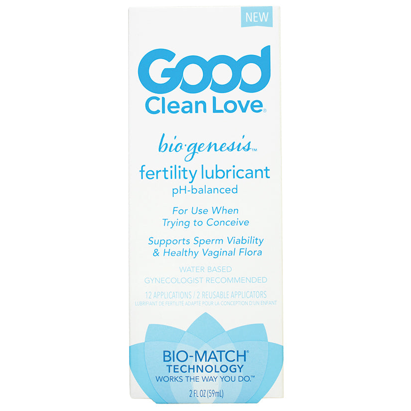 Good Clean Love BioGenesis Fertility Lubricant 2oz - Eros Fine Goods