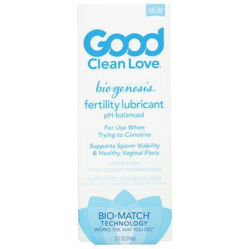 Good Clean Love BioGenesis Fertility Lubricant 2oz - Eros Fine Goods