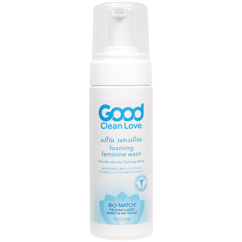 Good Clean Love Ultra Sensitive Foaming Wash 5oz - Eros Fine Goods