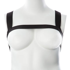 Gender Fluid Billie Harness Single Band-Black S-L-Boxed - Eros Fine Goods