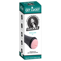Get Lucky Quickies Swallow It Male Masturbator - Eros Fine Goods
