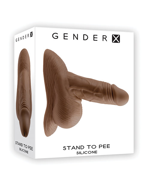 Gender X Silicone Stand to Pee - Dark