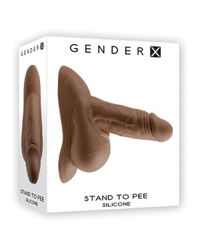 Gender X Silicone Stand to Pee - Dark