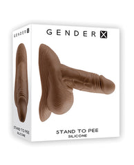 Gender X Silicone Stand to Pee - Dark