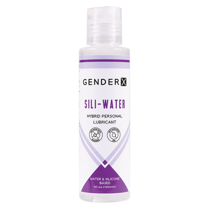 Gender X Sili-Water Hybrid Lubricant 4oz - Eros Fine Goods