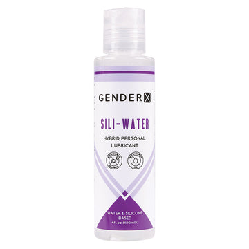 Gender X Sili-Water Hybrid Lubricant 4oz - Eros Fine Goods