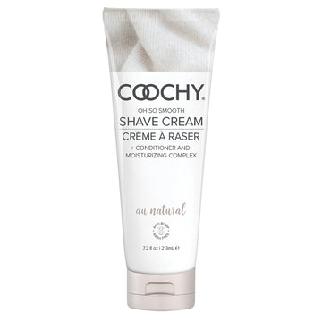 Coochy Shave Cream-Au Natural 7.2oz - Eros Fine Goods
