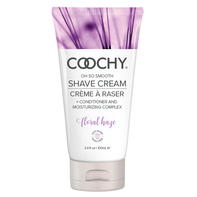 Coochy Shave Cream-Floral Haze 3.4oz - Eros Fine Goods