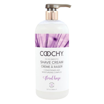 Coochy Shave Cream-Floral Haze 32oz - Eros Fine Goods