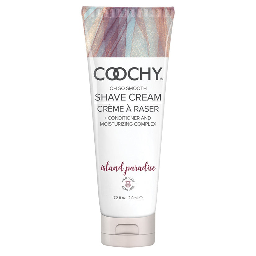 Coochy Shave Cream-Island Paradise 7.2oz - Eros Fine Goods