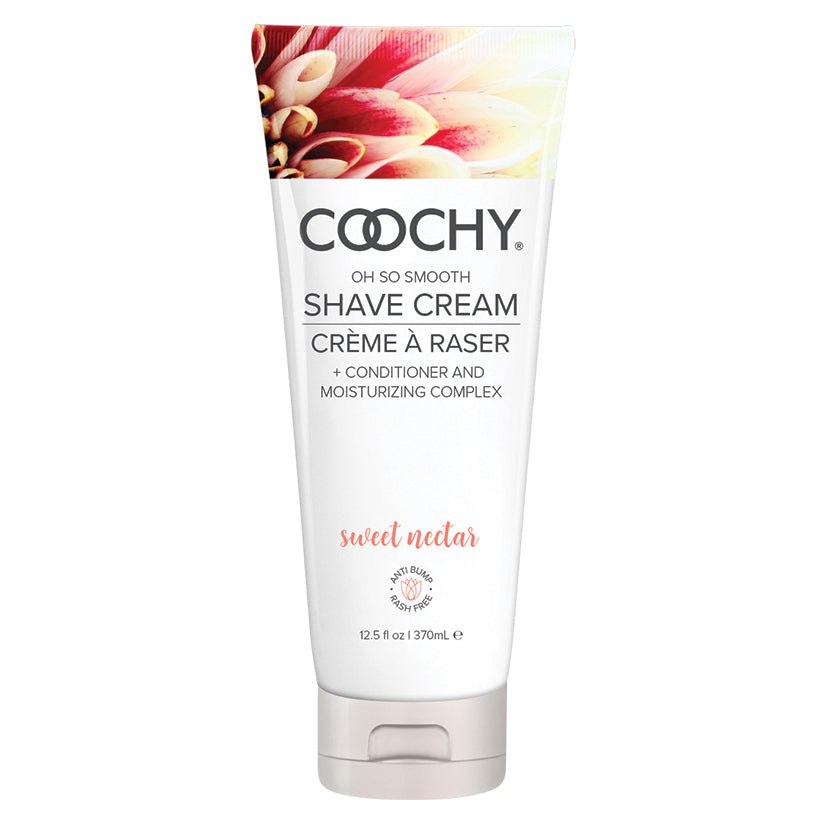 Coochy Shave Cream-Sweet Nectar 12.5oz - Eros Fine Goods