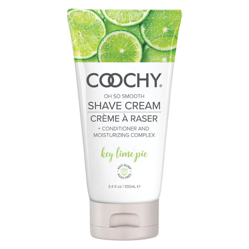 Coochy Shave Cream-Key Lime Pie 3.4oz - Eros Fine Goods