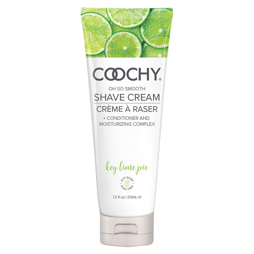 Coochy Shave Cream-Key Lime Pie 7.2oz - Eros Fine Goods