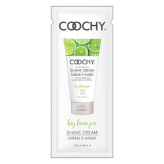 Coochy Shave Cream-Key Lime Pie 15ml Foil 24 Poly Bag - Eros Fine Goods