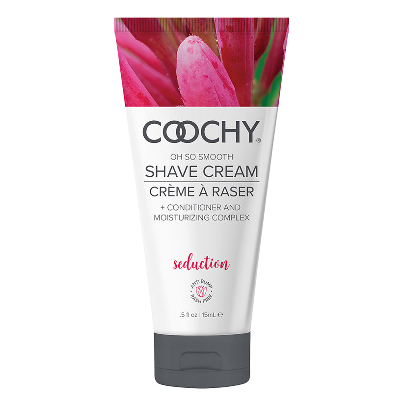 Coochy Shave Cream-Seduction 0.5 fl oz - Eros Fine Goods
