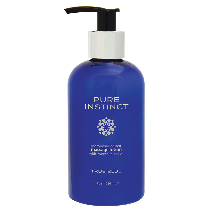 Pure Instinct Pheromone Body Lotion True Blue 8oz - Eros Fine Goods