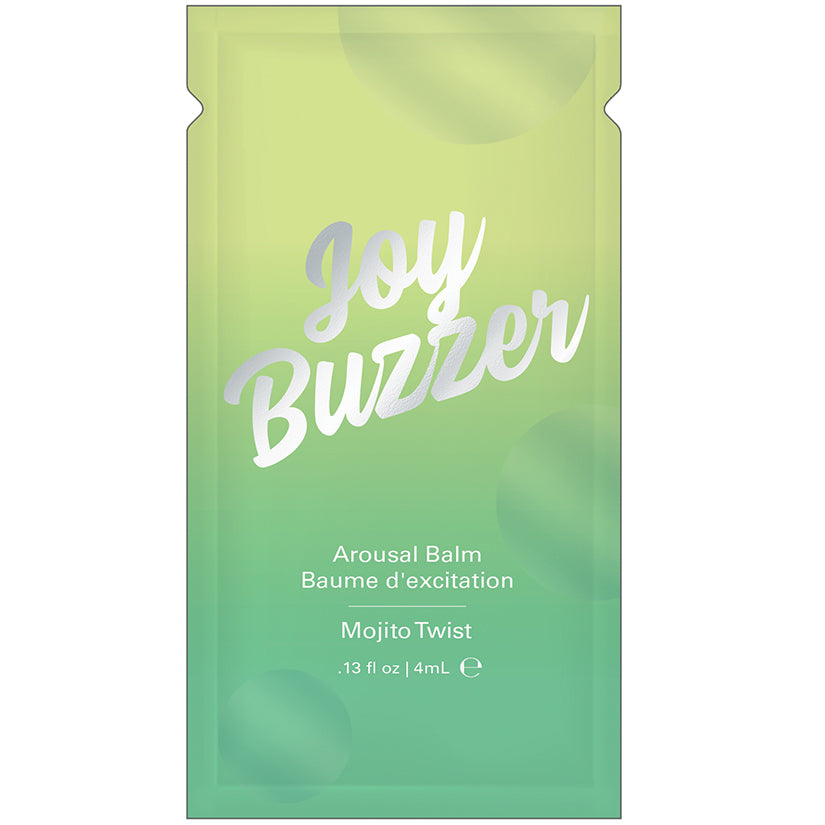 Jelique Joy Buzzer Mojito Twist Foil (Bulk Pack/24Pcs) .13oz - Eros Fine Goods