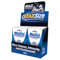 MAX Size Male Enhancement Cream Packs-Display of 24 - Eros Fine Goods