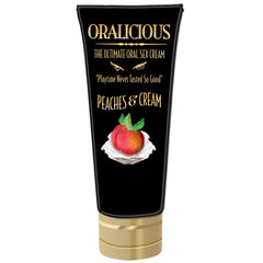 Oralicious-Peaches & Cream 2oz - Eros Fine Goods