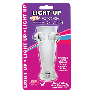 Light Up Boobie Beer Glass - Eros Fine Goods