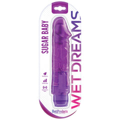 Wet Dreams Sugar Baby-Plum Crazy 6.5" - Eros Fine Goods
