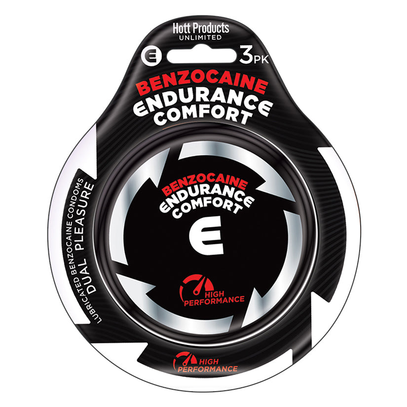 Endurance Comfort Condoms 3pk - Eros Fine Goods