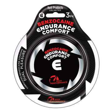 Endurance Comfort Condoms 3pk - Eros Fine Goods