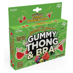 Sweet and Sour Gummy Thong & Bra Set - Eros Fine Goods