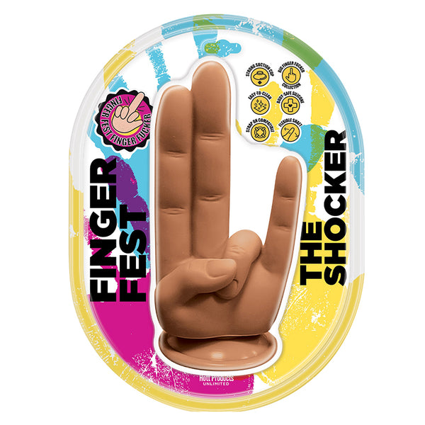 Finger Fest The Shocker-Tan - Eros Fine Goods