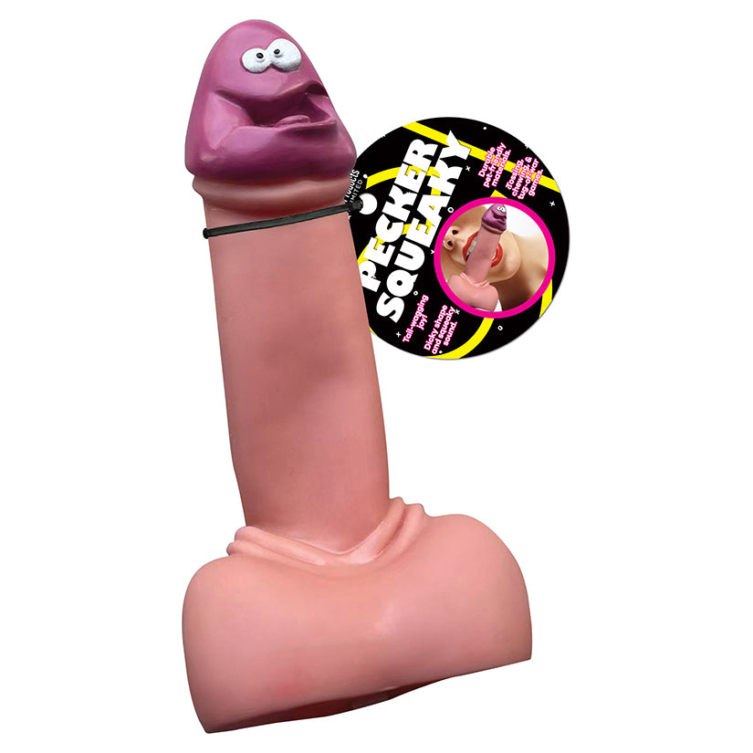 Pecker Squeaky Toy With Sound Box - Eros Fine Goods