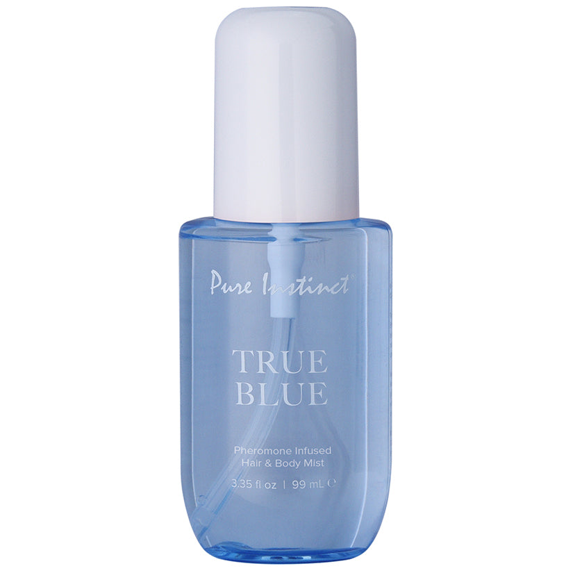 Pure Instinct Pheromone Hair & Body Mist-True Blue 3.35oz - Eros Fine Goods