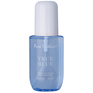 Pure Instinct Pheromone Hair & Body Mist-True Blue 3.35oz - Eros Fine Goods
