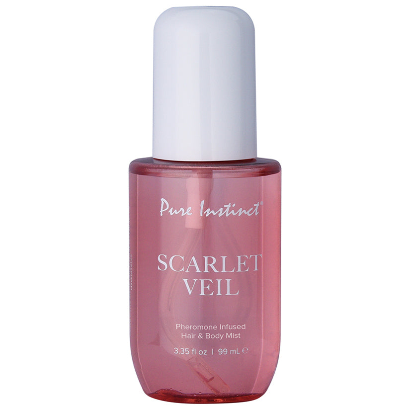 Pure Instinct Pheromone Hair & Body Mist-Scarlet Veil 3.35oz - Eros Fine Goods