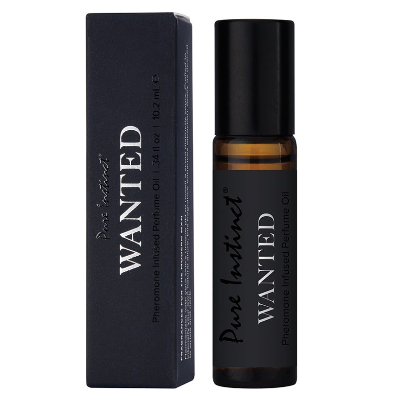 Pure Instinct Men's Collection Pheromone Perfume Oil-Wanted 10.2ml - Eros Fine Goods