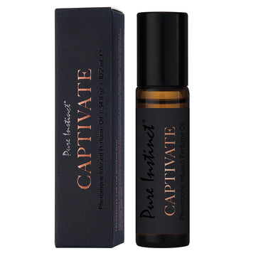Pure Instinct Men's Collection Pheromone Perfume Oil-Captivate 10.2ml - Eros Fine Goods