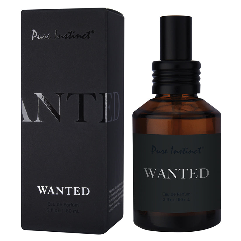 Pure Instinct Men's Collection Pheromone Perfume-Wanted 60ml - Eros Fine Goods