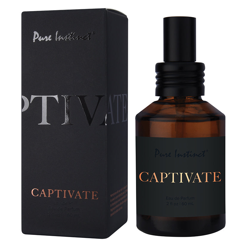 Pure Instinct Men's Collection Pheromone Perfume-Captivate 60ml - Eros Fine Goods