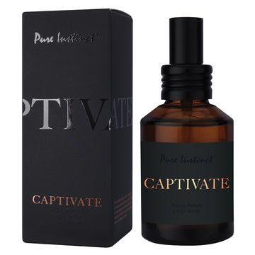 Pure Instinct Men's Collection Pheromone Perfume-Captivate 60ml - Eros Fine Goods