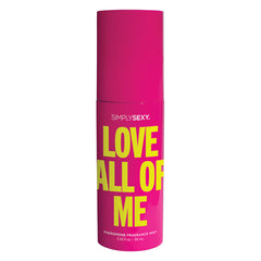 Simply Sexy Affirmations Pheromone Body Mist-Love All Of Me 3.35oz - Eros Fine Goods