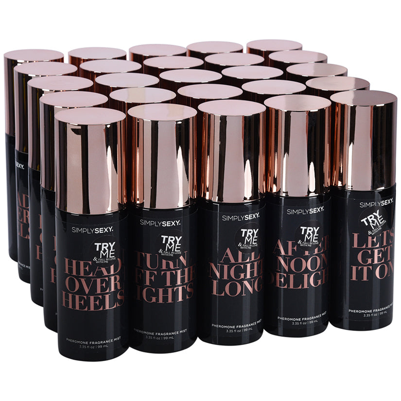 Simply Sexy Confessions Pheromone Body Mist Bundle of 25pcs - Eros Fine Goods