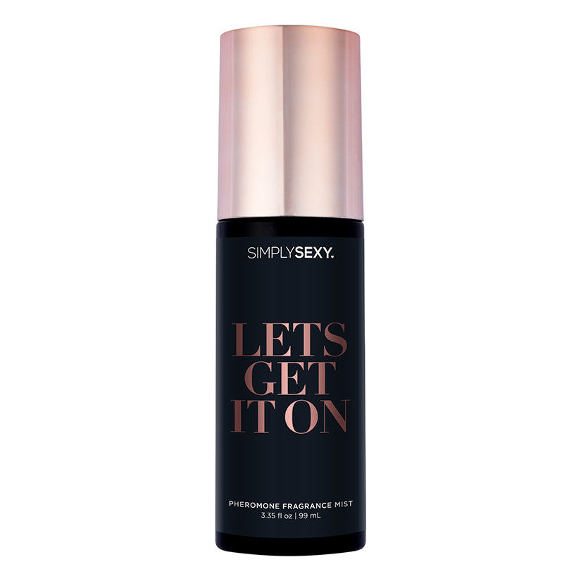 Simply Sexy Confessions Pheromone Body Mist-Let's Get it On 3.35oz - Eros Fine Goods