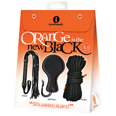 The 9's Orange Is The New Black Kit #3 50 Lashes Slave - Eros Fine Goods