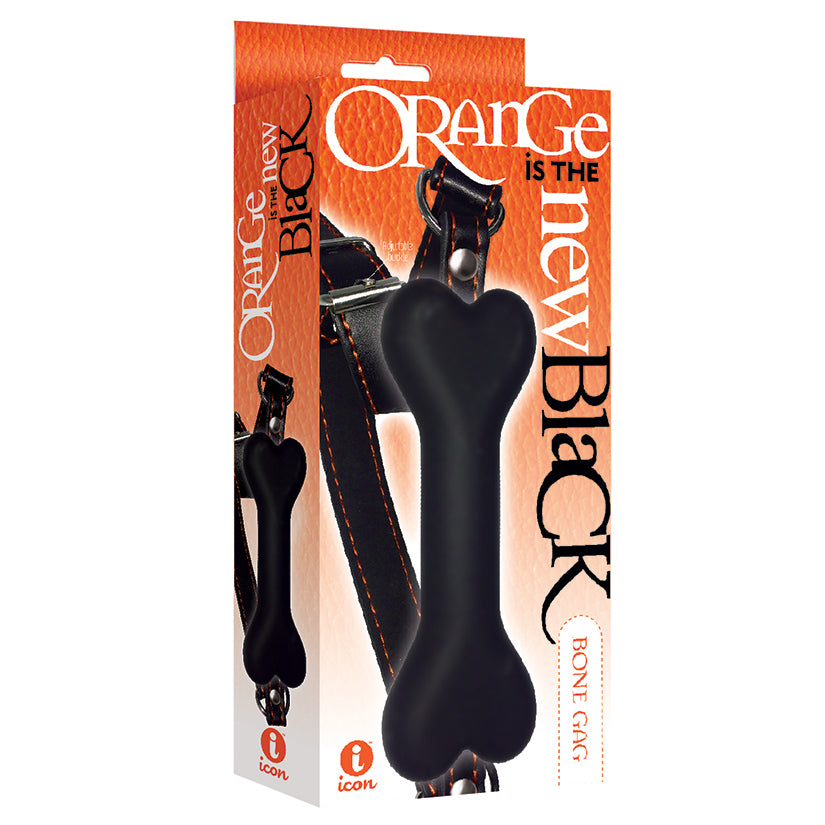 The 9's Orange is The New Black Bone Gag - Eros Fine Goods