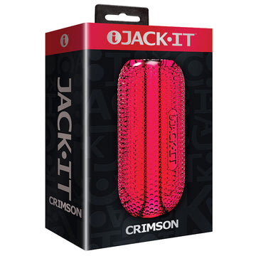 Jack-It Stroker-Crimson - Eros Fine Goods