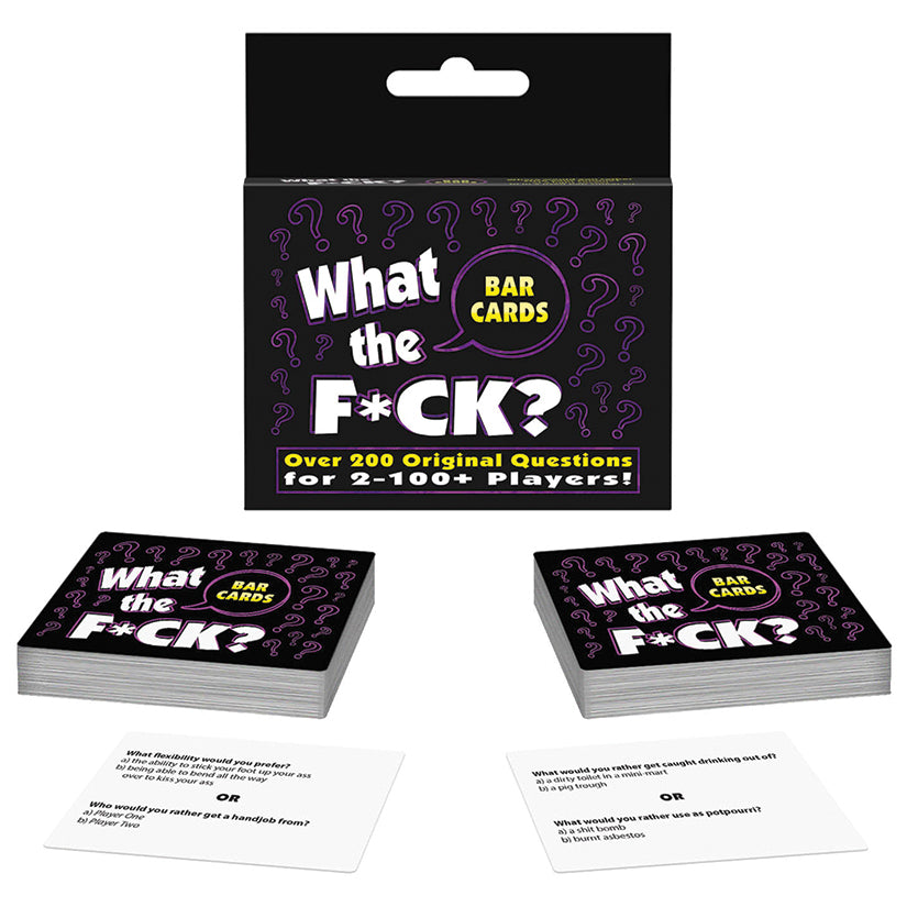 What the F*ck Bar Cards - Eros Fine Goods
