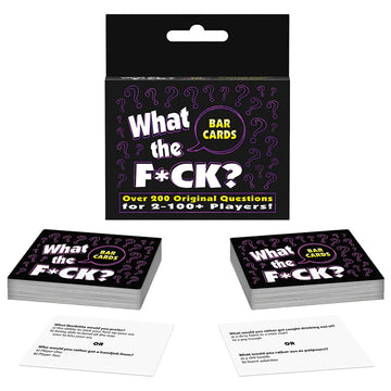 What the F*ck Bar Cards - Eros Fine Goods