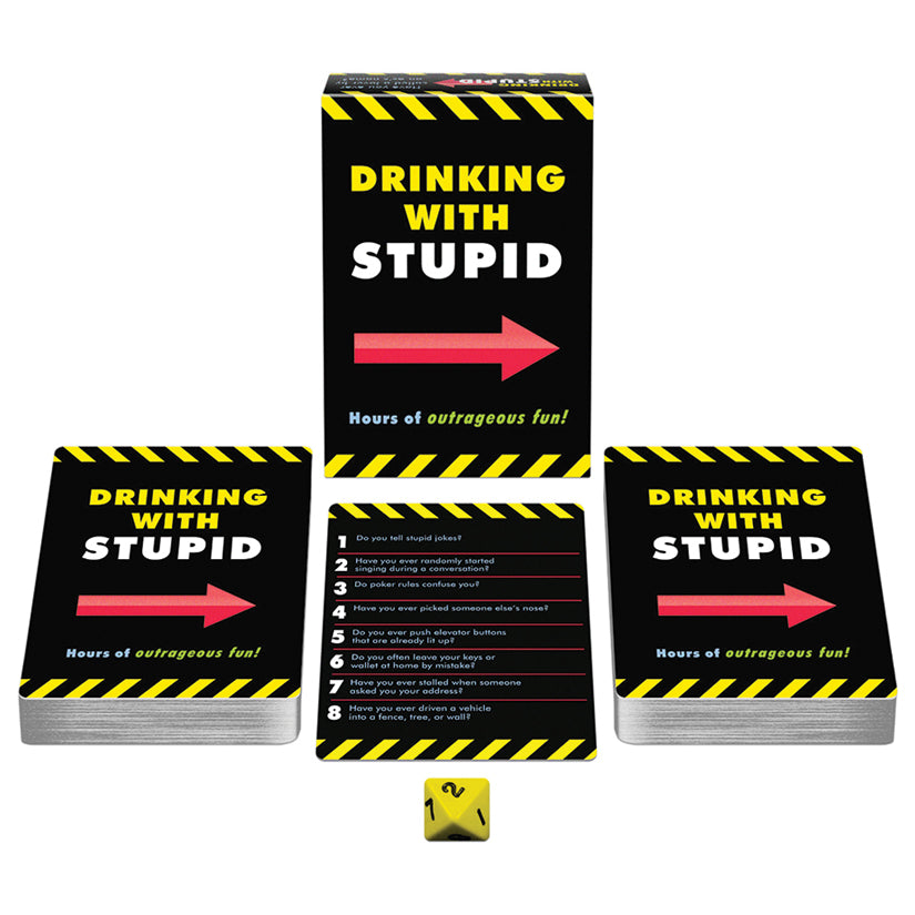 Drinking With Stupid Card Game - Eros Fine Goods