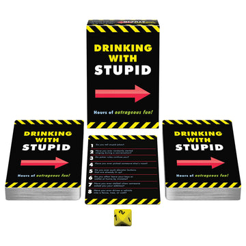 Drinking With Stupid Card Game - Eros Fine Goods